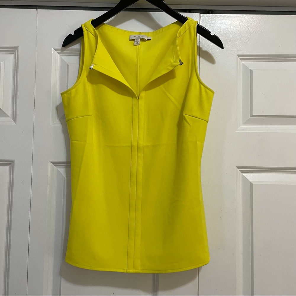 Yellow Ted Baker Top